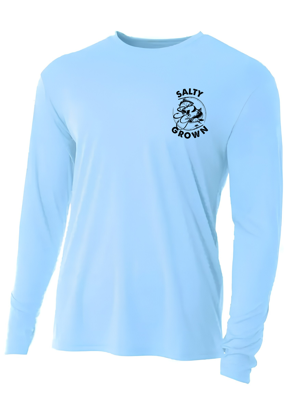 SaltyGrown Kids' Snook Long Sleeve Performance Shirt SaltyGrown