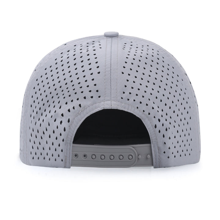6 Panel Flat Bill Trucker Snapback