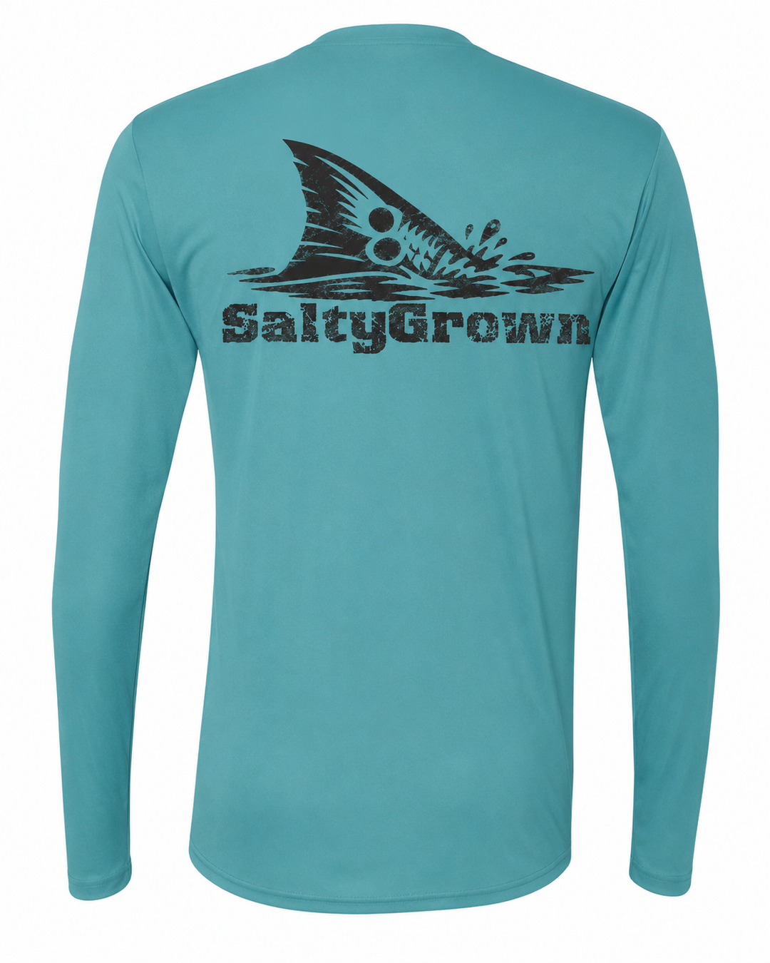 SaltyGrown Women's Redfish Tail Long Sleeve Performance Shirt SaltyGrown