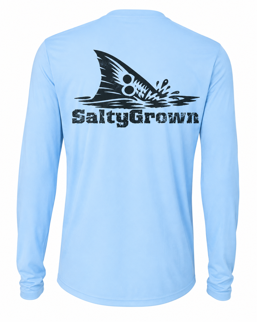 SaltyGrown Women's Redfish Tail Long Sleeve Performance Shirt SaltyGrown
