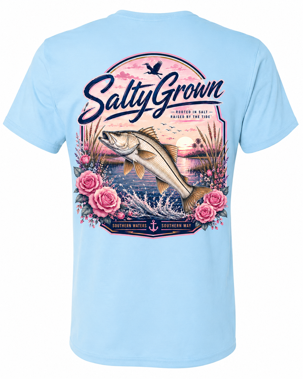 SaltyGrown Women's Snook Short Sleeve Performance Shirt SaltyGrown