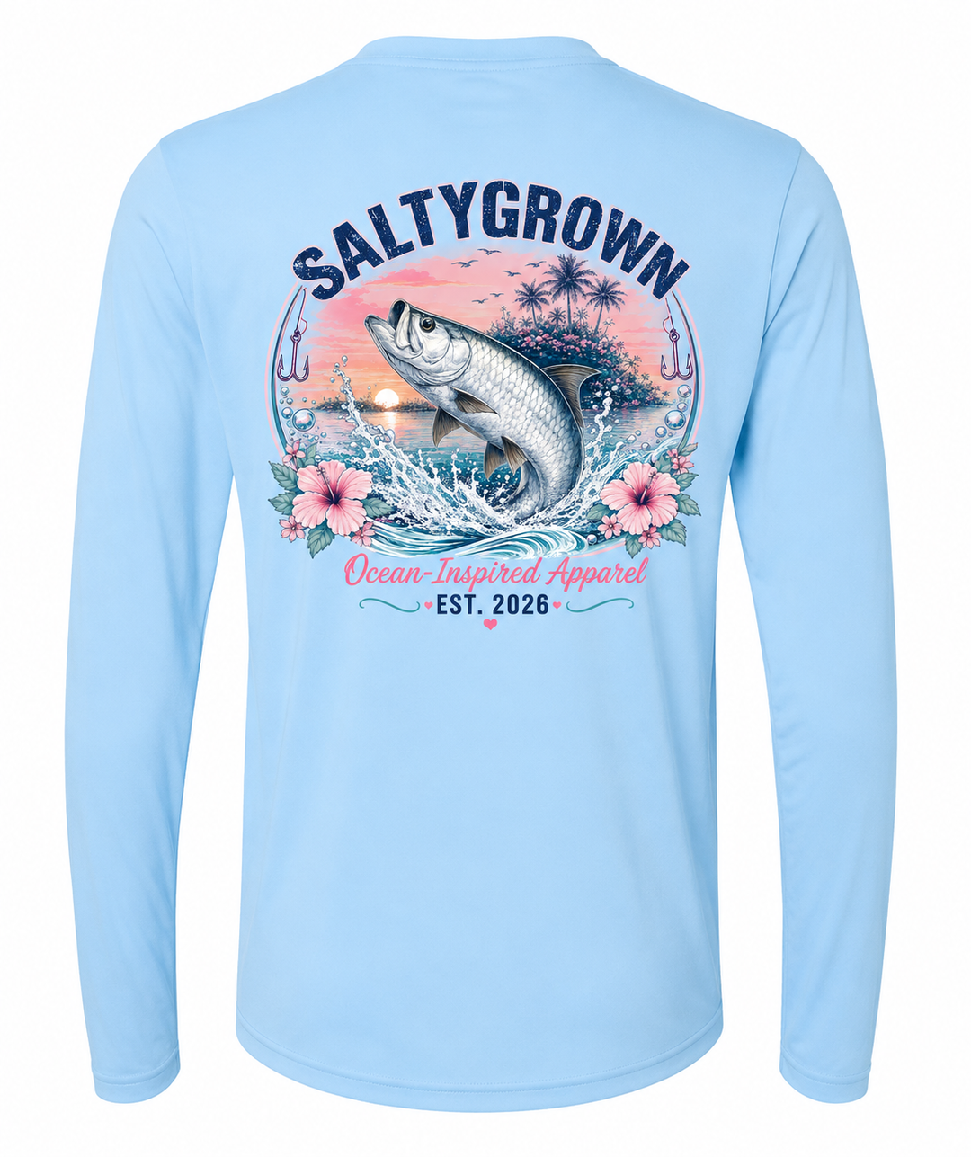 SaltyGrown Women's Tarpon Long Sleeve Performance Shirt SaltyGrown