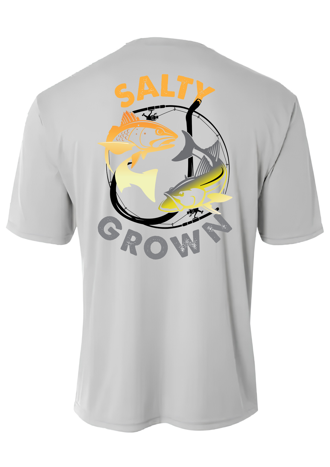SaltyGrown Kids' Short Sleeve Performance Shirt SaltyGrown