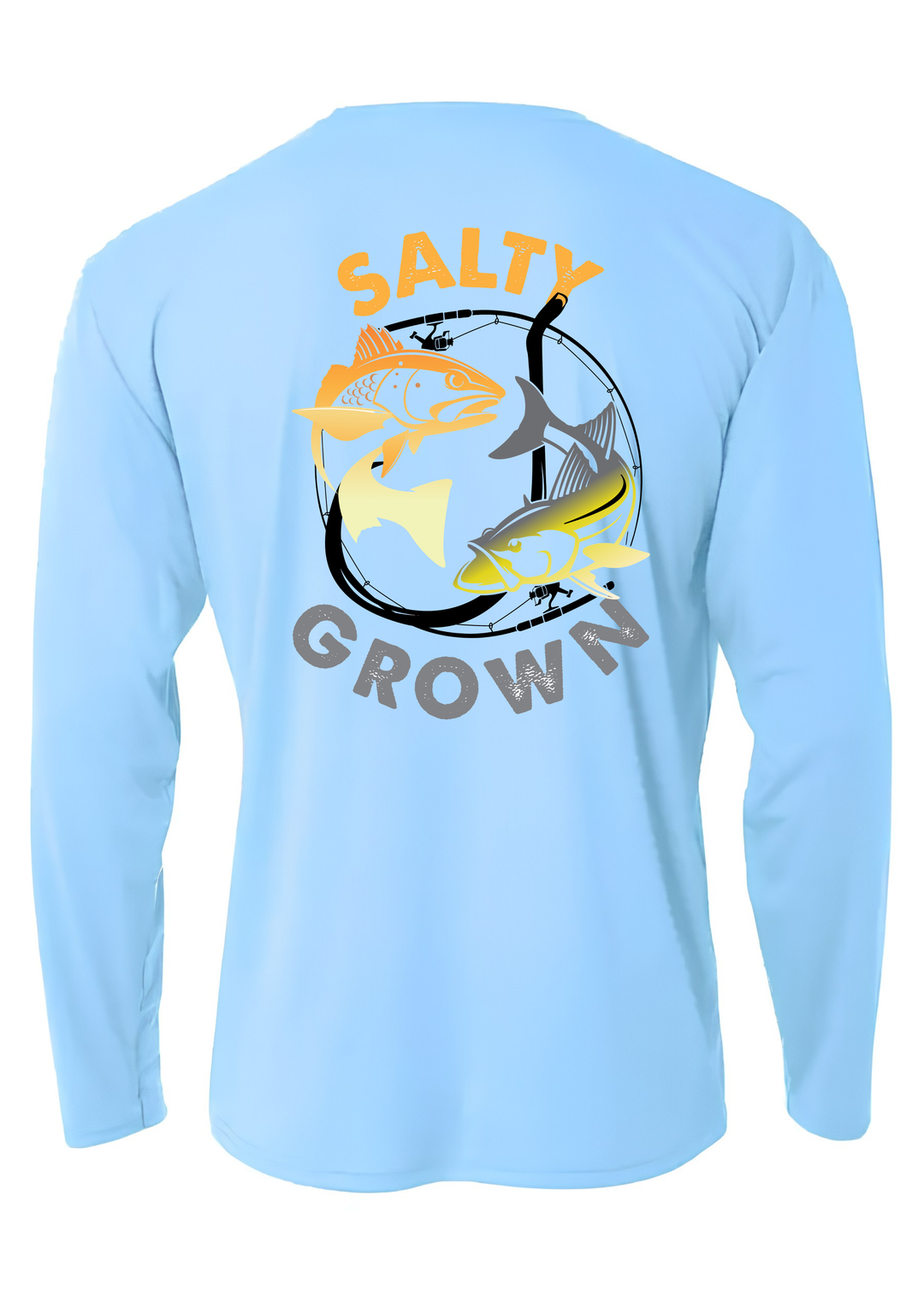 SaltyGrown Kids' Long Sleeve Performance Shirt SaltyGrown