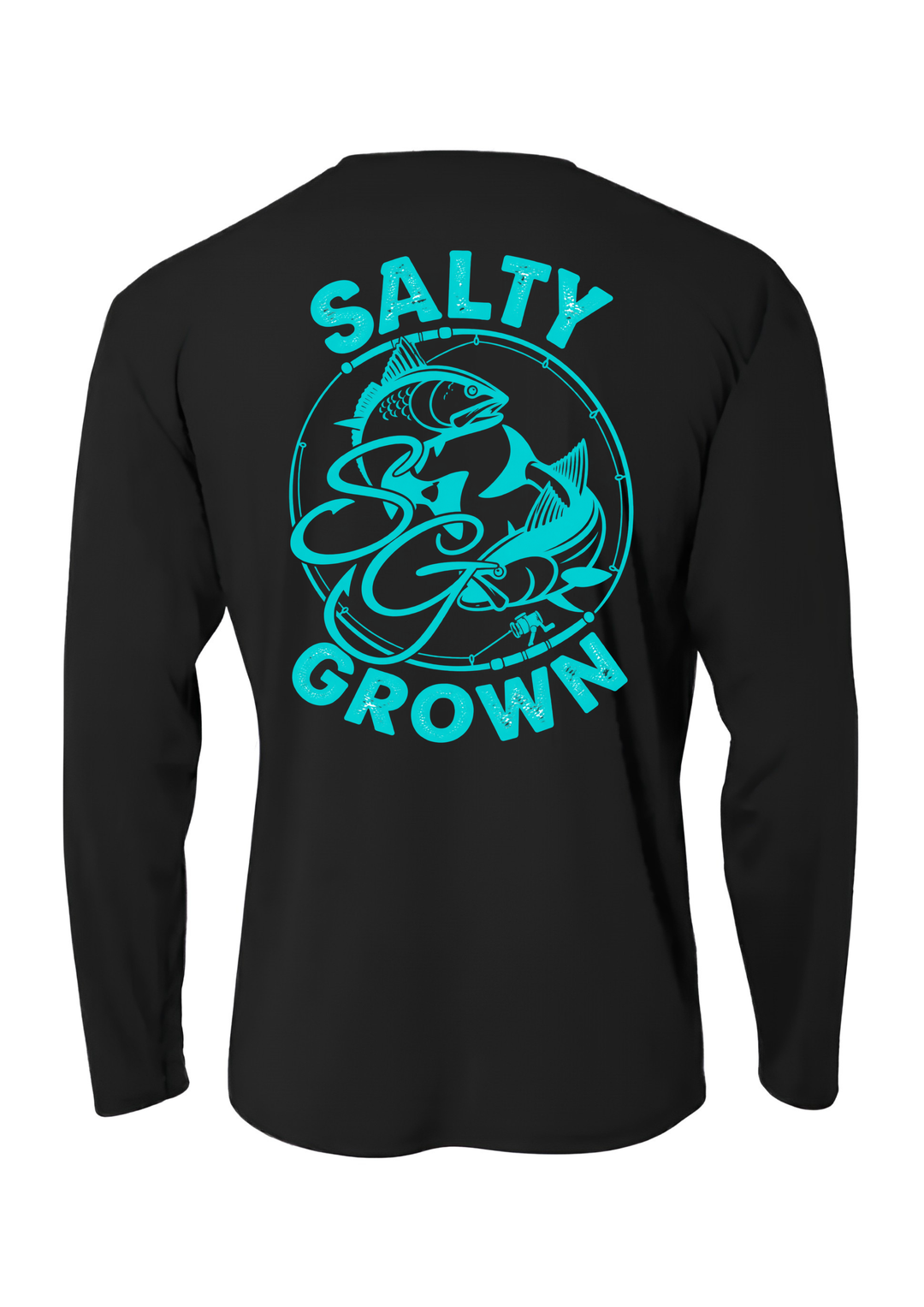 SaltyGrown Kids' Long Sleeve Performance Shirt SaltyGrown