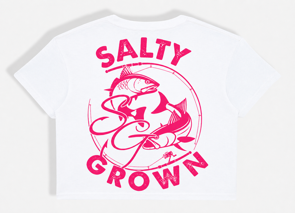 SaltyGrown Women's Cotton Crop Top SaltyGrown
