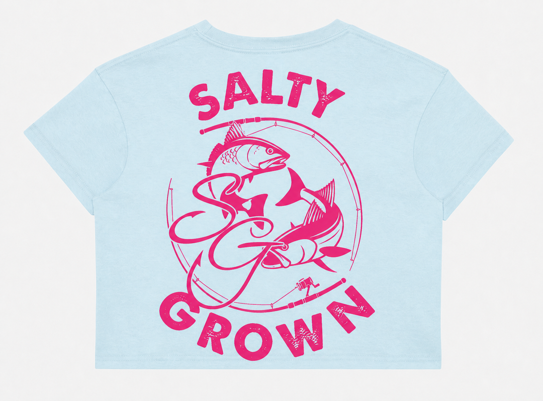 SaltyGrown Women's Cotton Crop Top SaltyGrown