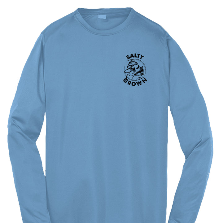 Carolina Blue - YST350LS - FRONT