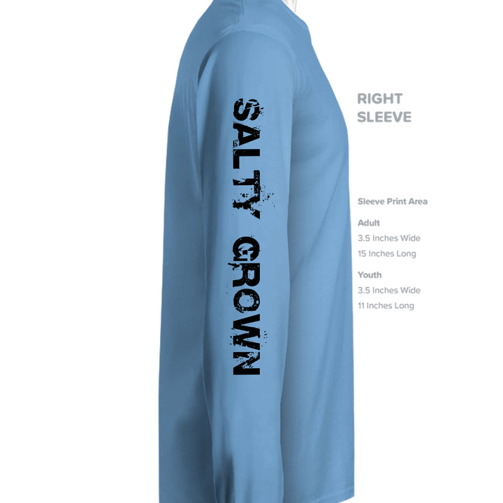 Carolina Blue - YST350LS - SLEEVE_RIGHT
