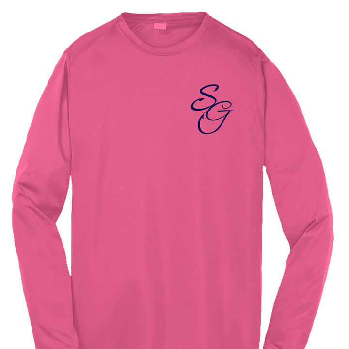 Neon Pink - YST350LS - FRONT