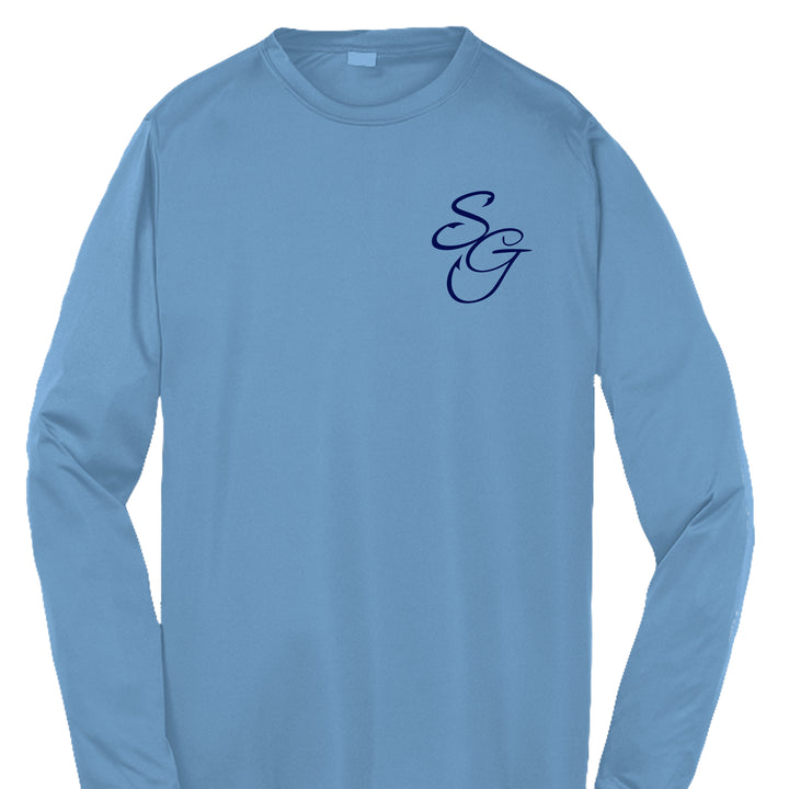 Carolina Blue - YST350LS - FRONT