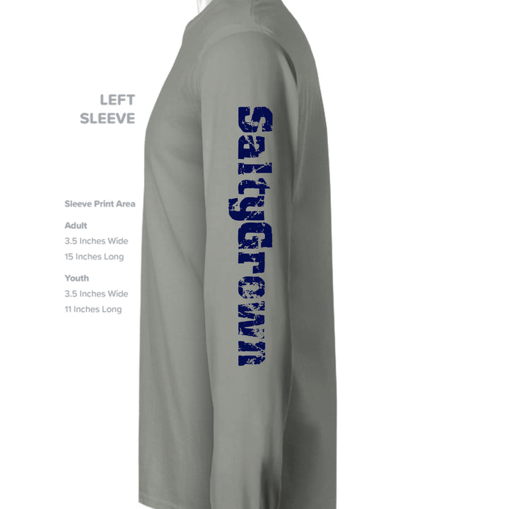 Grey Concrete - YST350LS - SLEEVE_LEFT
