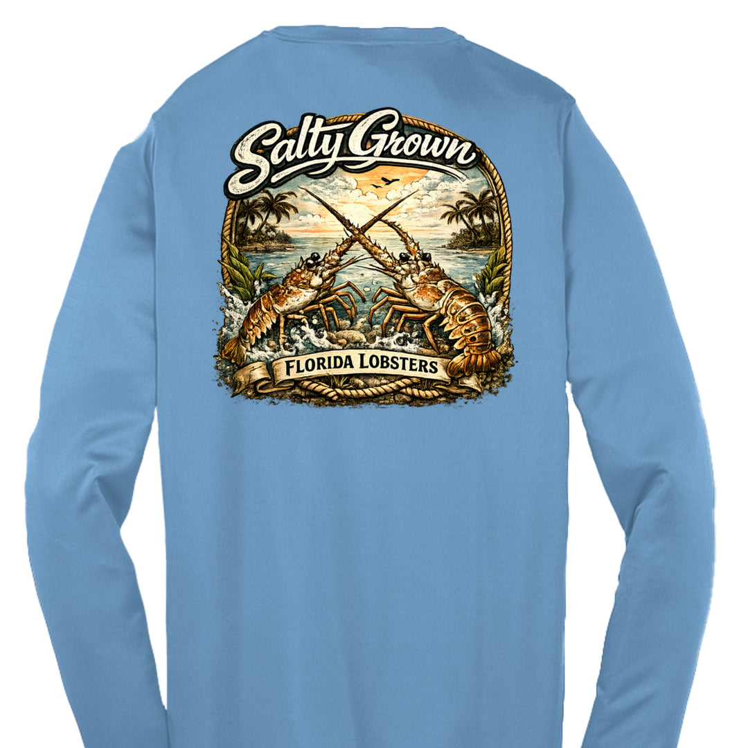 Carolina Blue - YST350LS - BACK
