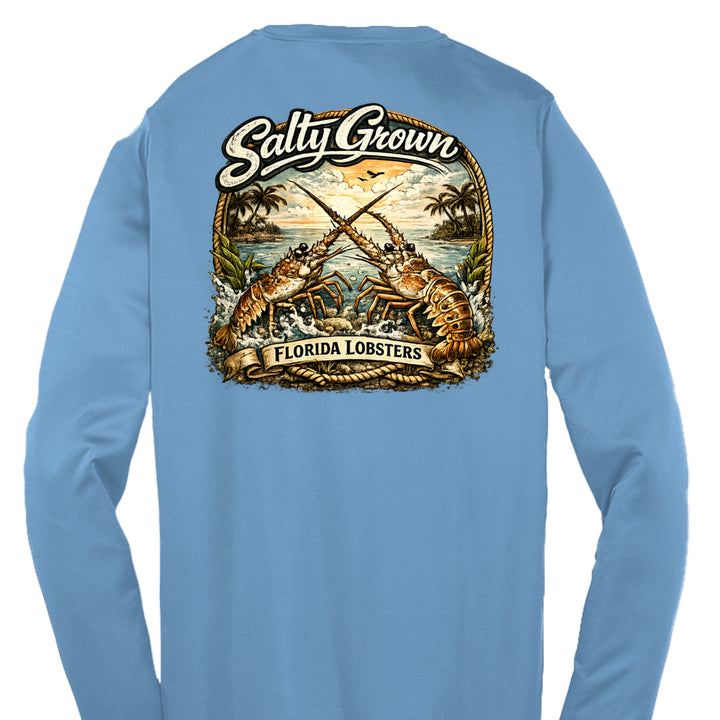 Carolina Blue - YST350LS - BACK