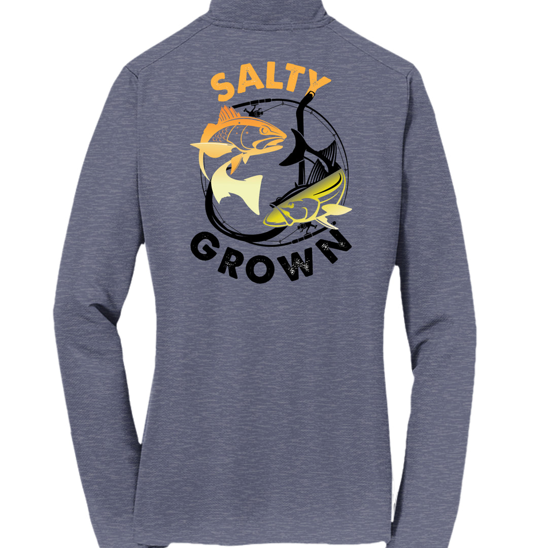 True Navy Hthr - LST407 - BACK