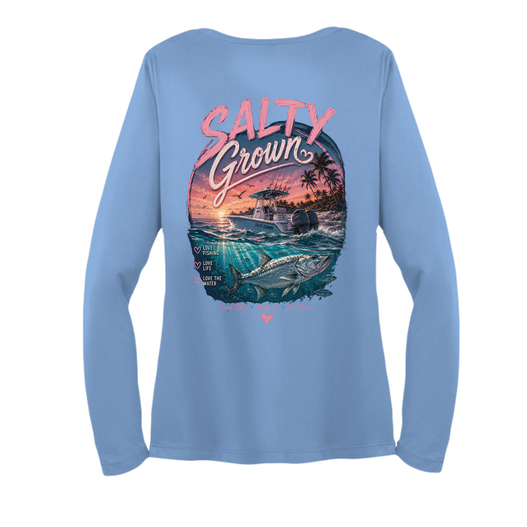 Carolina Blue - LST353LS - BACK
