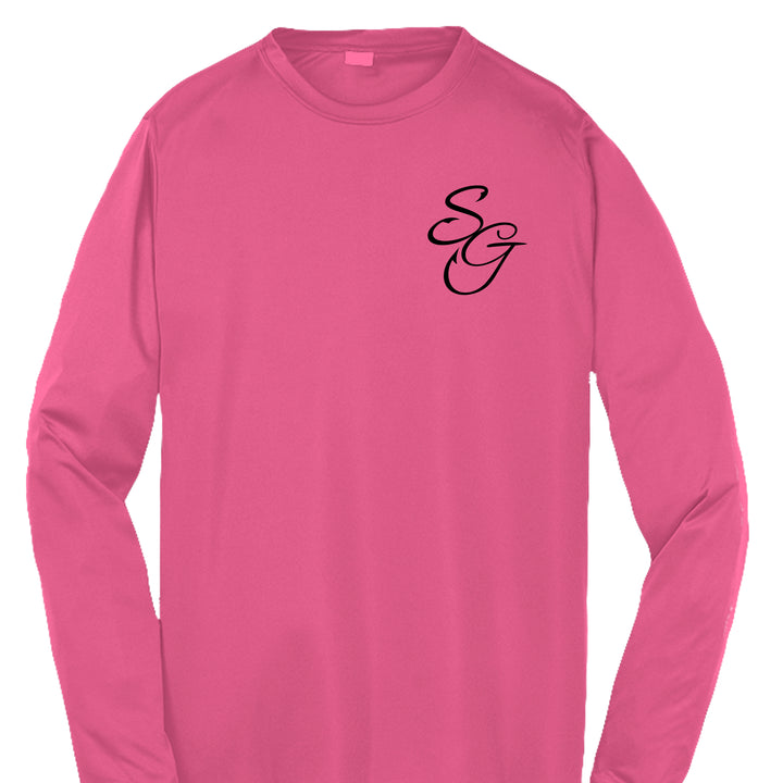 Neon Pink - YST350LS - FRONT