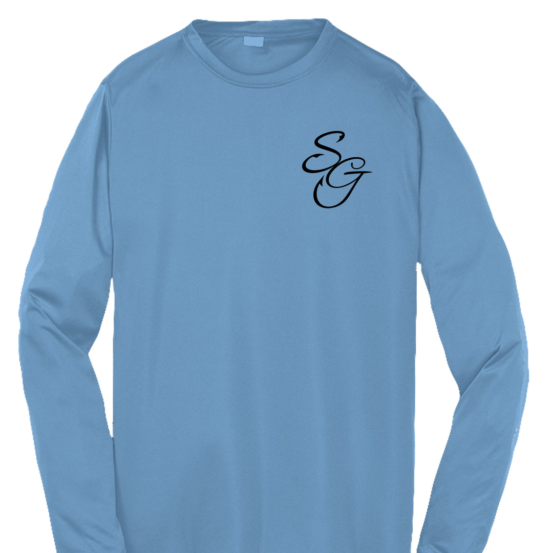 Carolina Blue - YST350LS - FRONT