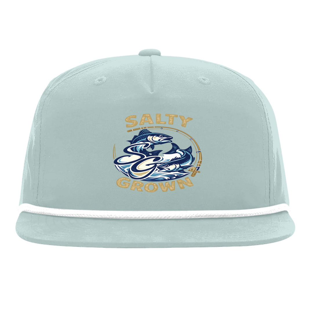 Dusty Blue/ White - 256 - FRONT