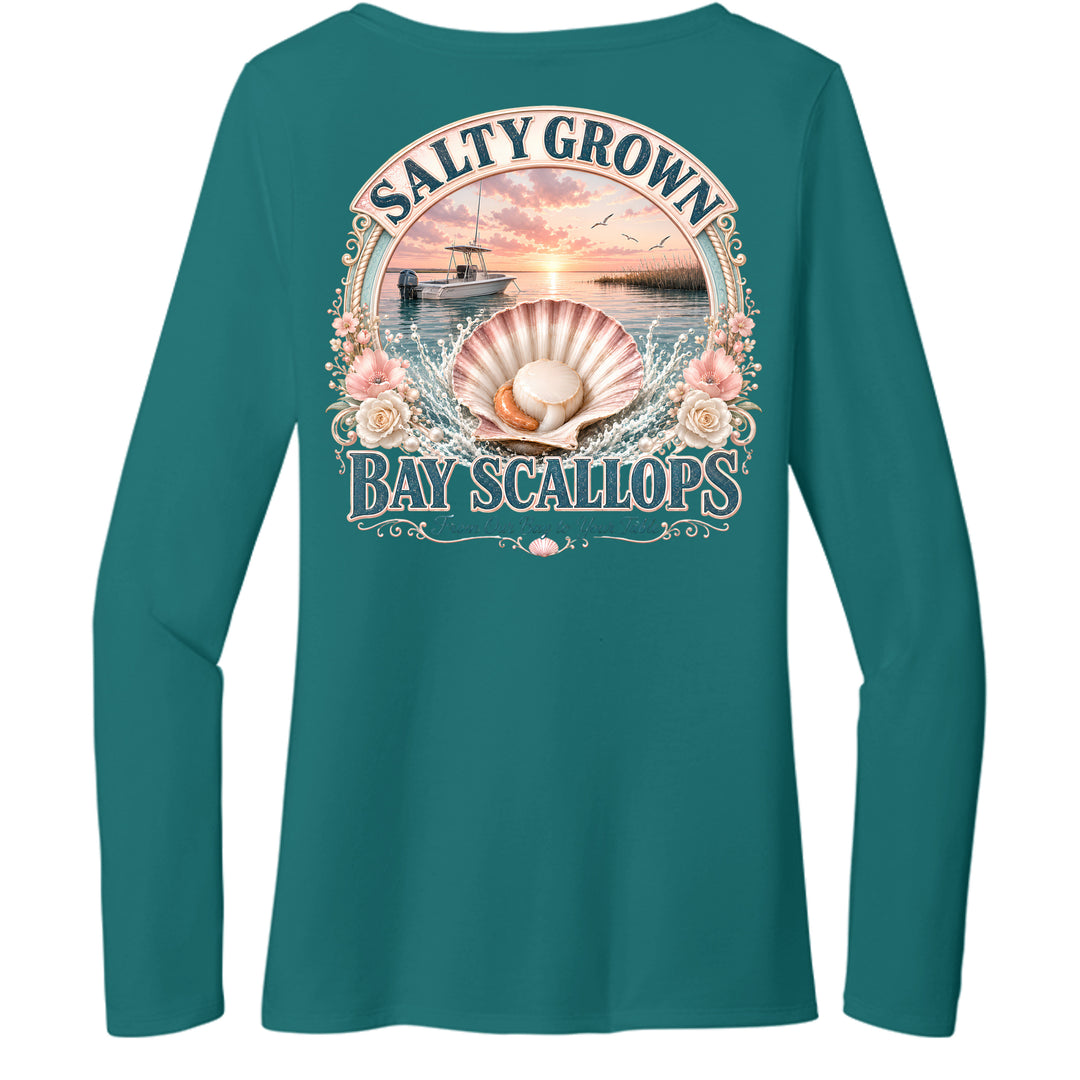 Heathered Teal - DT135 - BACK