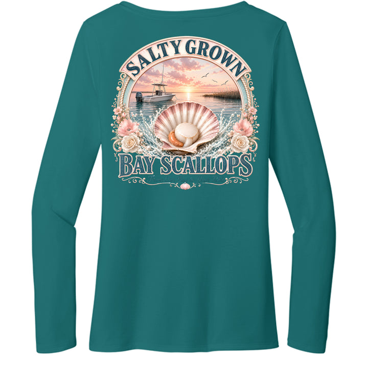 Heathered Teal - DT135 - BACK